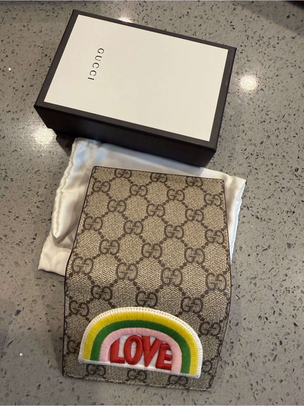 Authentic Gucci Red Leather Card Wallet - Picture 12 of 12